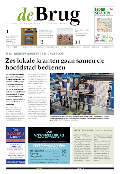 voorkant de Brug december 2017